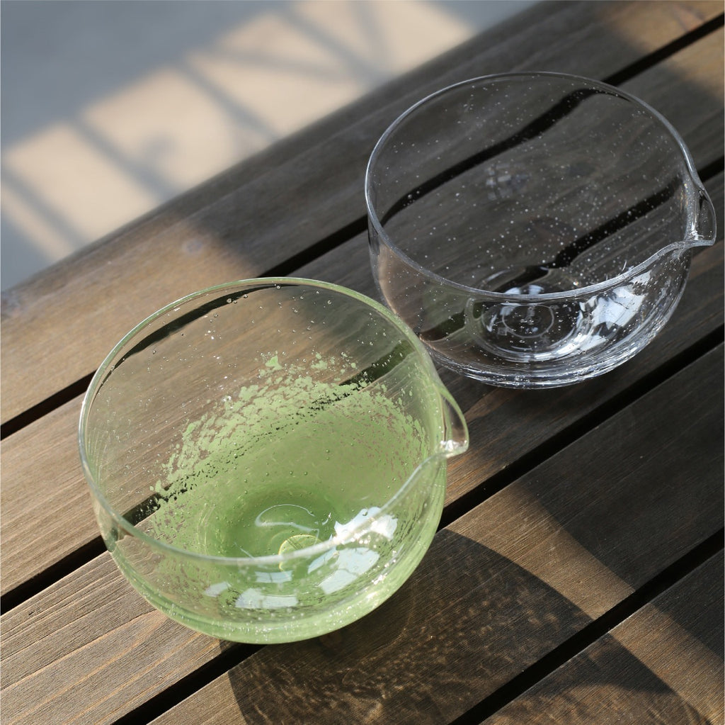 Clear Glass Matcha Bowl