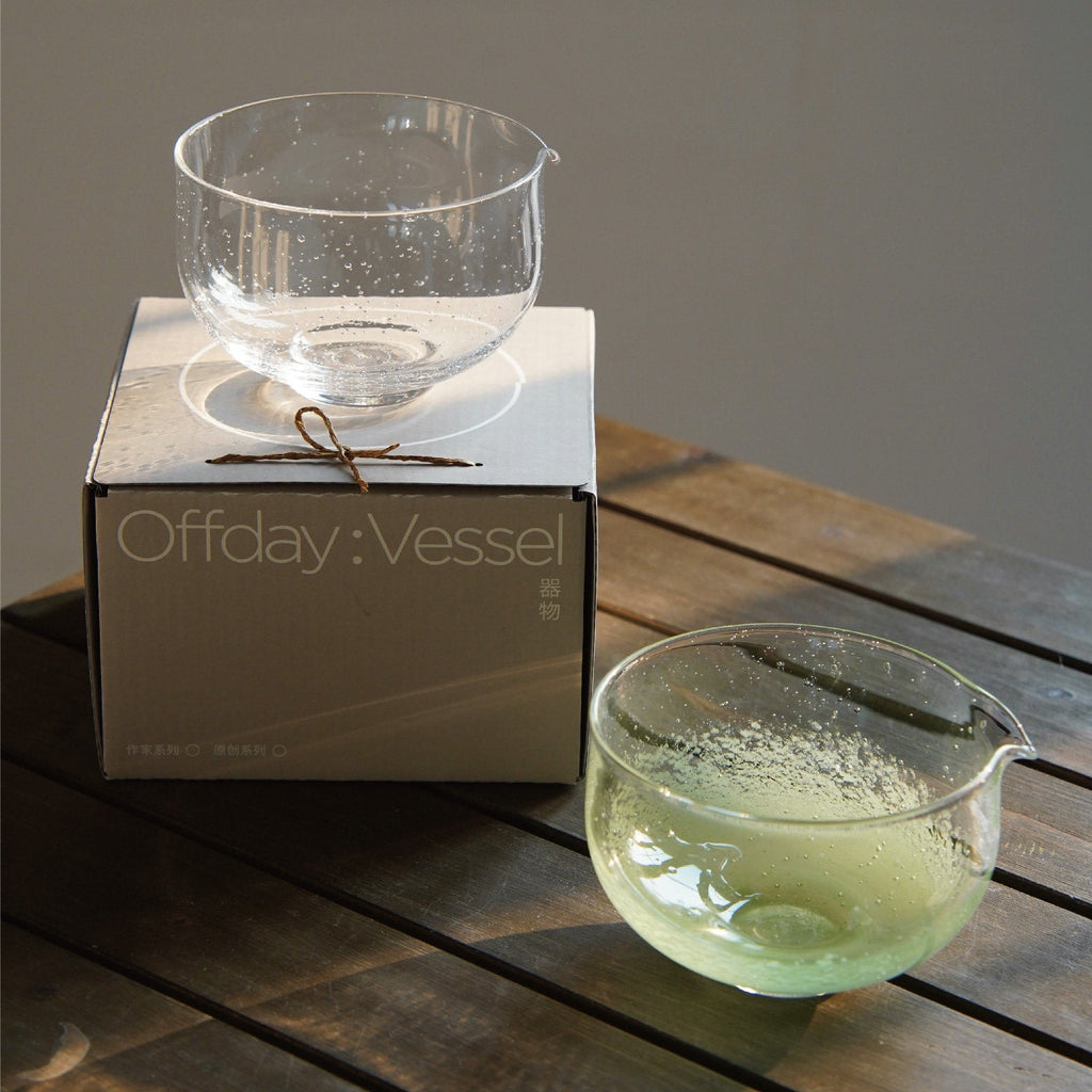 Clear Glass Matcha Bowl