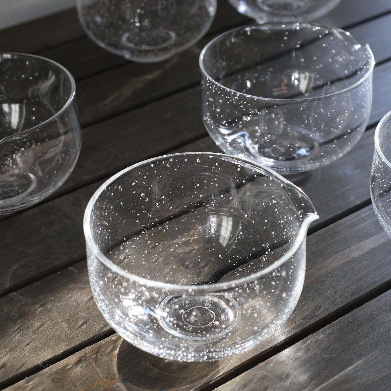 Clear Glass Matcha Bowl