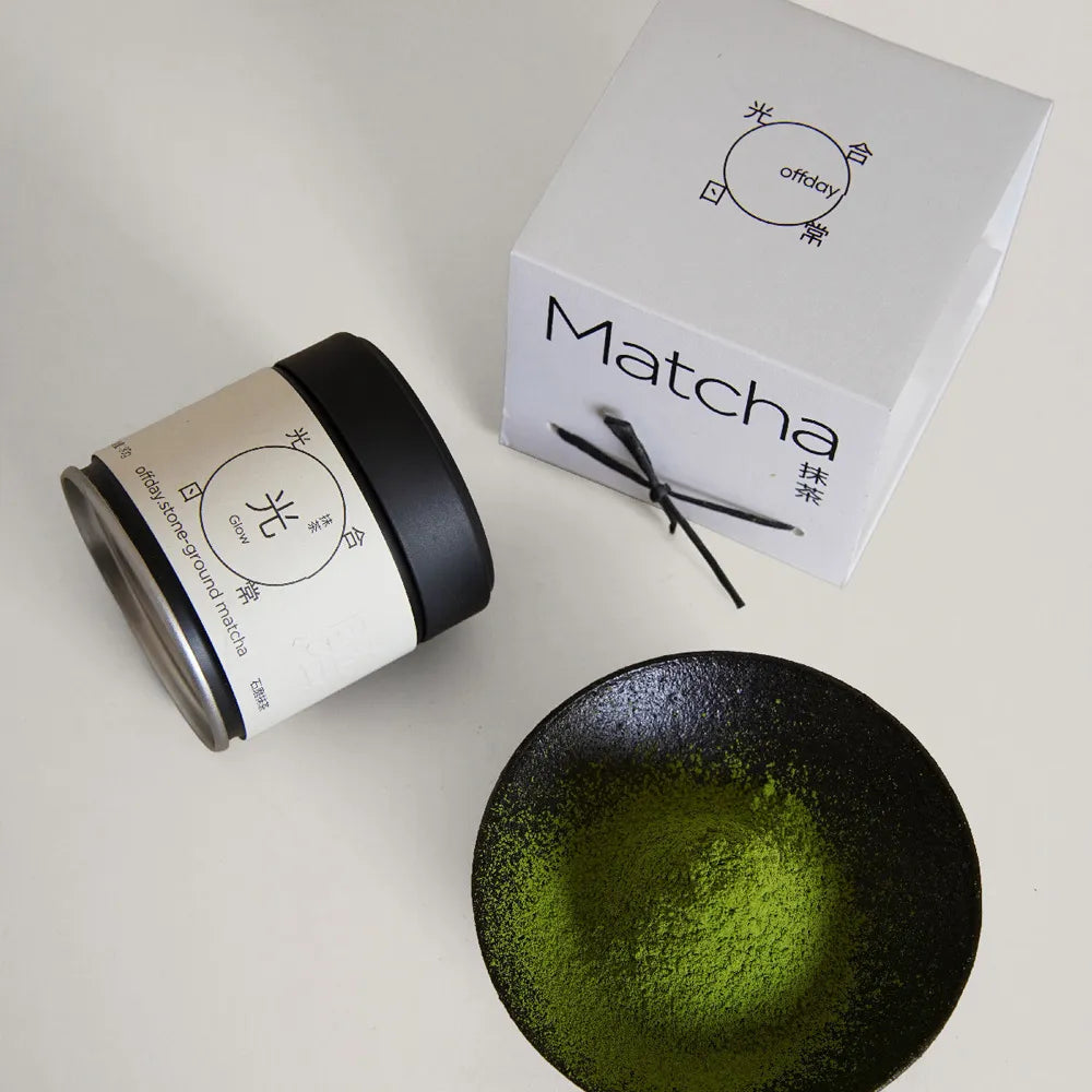 Glow · 光 Stone-Ground Matcha (30g)