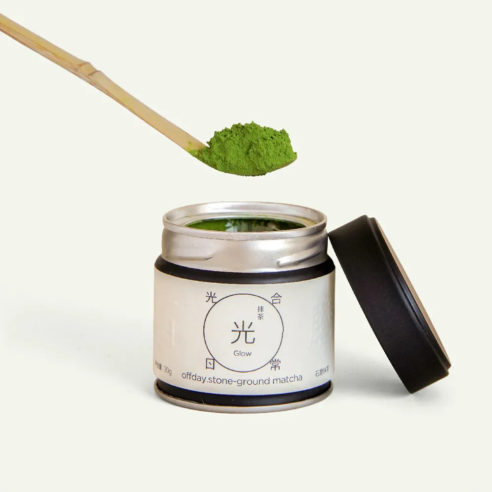 Glow · 光 Stone-Ground Matcha (30g)