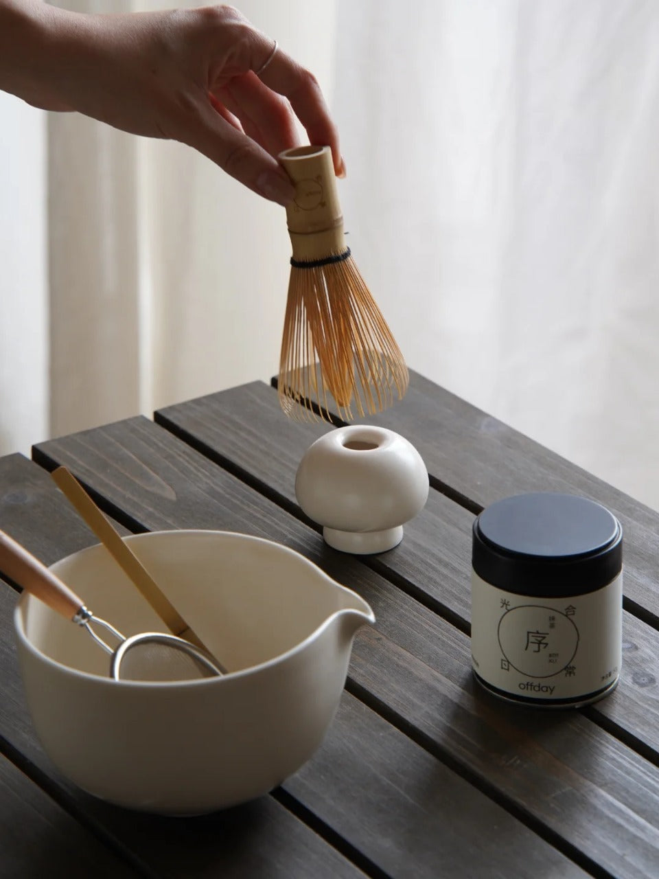 Tea Whisk Stand